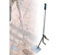 Handle Brush Puller Tool without Bending, Manual Lever Extractor Weed Puller, Steel Weed Pullers for Backyard/Farm/Yard/Garden