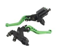 Handle Clutch Lever Motorcycle Clutch Brake Handle CNC Modified Parts For Kawasaki For Throttle Handle Motocross Accessories(Green)