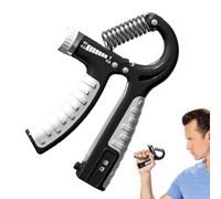 Handle Conditioning Tool - Hand Strength Developer Adjustable Pressure 22-132 lbs | Hand Grip Developer with Digital Counter, Finger Extension, Adjustable Resistance Grip Developer, Forearm