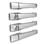 Handle Cover Compatible with for W124 for E-Class 1983 1984 1985 1986 1987 1988 1989 1990 1991 1992 1993 Chrome Side Door Handle Covers Trims