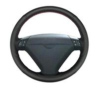 Handle Cover Steering Wheel Customized Original DIY Car Steering Wheel Cover For Volvo S80 XC70 S60 XC90 Leather Braid For Steering Wheel(Blue thread)
