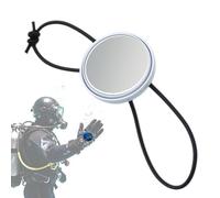 Handle Diving Mirror | Waterproof Adjustable Convex Underwater Observation Mirror | Underwater Inspection Equipment | Drifting Outdoor Sports Diving Caving, white, Se référer à la description, Refer