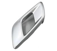 handle door For Everest 2015-2019 Door Inner Handle Chrome And Silver Pull Left Front Rear Interio Passenger Trim(Matt Silver L)