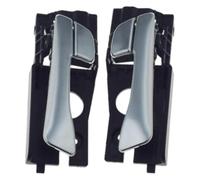 handle door For Hyundai For Accent 2012-2017 Front Rear Car Interior Door Handles Left Right Chrome Pull Handle Interio Passenger(Rear Left Right)