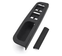 handle door For VW For JETTA MK4 1999-2004 Car Interior Front Rear Left Right Door Pull Grab Handle Armrest Replacement Interio Passenger Trim(Black 2pcs)