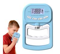 Handle Dynamometer, Dynamometer Gripping Force, Portable Exercise Device with Battery Powered Handle, Comfortable Grip High Precision Training Gauge with Int Memory