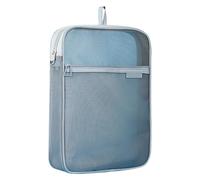 Handle File Organizer Pouch for Bills Forms Notes, Clear Document Storage Bag with Front Zipper Compartment Use Clear File Document School Folder Holder Desk Filing Case Portable Paper Bag Study Notes