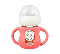 Handle for Baby Bottles for Feeding, Easy to Grip Removable Hose, Drinking Bottle Holder, for Home, Travel, On the Go, Transition, Breastfeeding, Milk and Water, Universal Holder for Babies and Adults