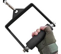 Handle for cable pull exercise on fitness equipment, attachment part for pull-down training, ergonomic replacement accessories for strength training, triceps, back, shoulders, forearms and