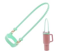 Handle for water bottle strap, handle for water bottle carrier, carrier water bottle grip tape, the soft strap of the handle turns the bottle into a portable water bottle handle strap, Green, see