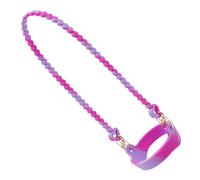 Handle for water bottle strap, handle for water bottle carrier, carrier water bottle grip tape, the soft strap of the handle turns the bottle into a portable water bottle handle strap, Purple + rose