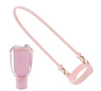 Handle for water bottle strap, handle for water bottle carrier, carrier water bottle grip tape, the soft strap of the handle turns the bottle into a portable water bottle handle strap, pink, see