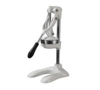 Handle,gravity-assisted, manual press tool,Stainless Steel Manual Juicer for home and commercial,Orange pomegranate Juice, convenient extractor Squeezer tool (white)