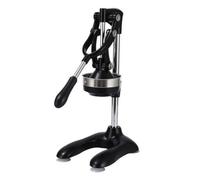 Handle,gravity-assisted, manual press tool,Stainless Steel Manual Juicer for home and commercial,Orange pomegranate Juice, convenient extractor Squeezer tool (black)