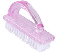 Handle Grip Nail Brush Fingernail Cleaner Pedicure Scrub Foot Brushes Toes Cleaning Tool Kit (Multicolor)