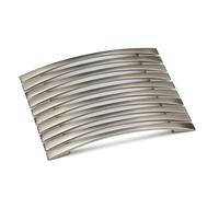 Handle & Home 10 Pack 160mm Brushed Nickel Cabinet Handle Slim Bow Curved Cupboard Door Drawer Pull