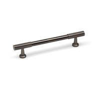 Handle & Home 128mm Antique Brass Reeded Cabinet Handle Cabinet Handle Drawer Cupboard Hardware