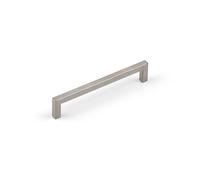 Handle & Home 160mm Brushed Nickel Square Handle Cabinet Handle Drawer Cupboard Hardware
