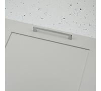 Handle & Home 160mm Satin Chrome Squared D Handle