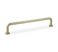 Handle & Home 160mm Slim Satin Brass Handle Cabinet Pull Cupboard Door Drawer