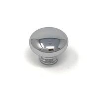 Handle & Home 32mm Polished Chrome Round Knob for Kitchen Cabinets | Bedroom | Bathroom | Cupboards | Furniture