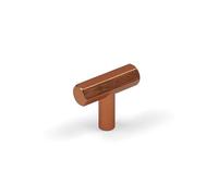 Handle & Home 40mm Rose Gold Hexagon T-Bar Knob