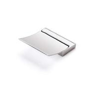 Handle & Home 50mm Polished Chrome Square Pull for Kitchen Cabinets | 32mm Centres | Cupboards | Bedroom | Bathroom | Furniture