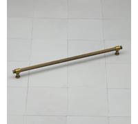 Handle & Home Antique Brass Knurled Pulls - 320mm Handle
