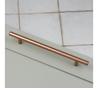 Handle & Home Antique Copper Bar Handle - 192mm Handle
