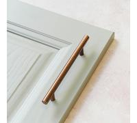 Handle & Home Antique Copper Bar Handles - 160mm Handle