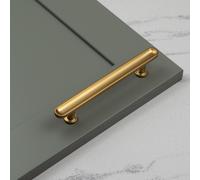 Handle & Home Brushed Gold Chateau Pulls - 128mm Handle