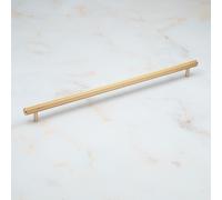 Handle & Home Gold Brass Reeded Handles - 320mm Handle