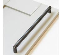 Handle & Home Gunmetal Knurled D Handles - 320mm Handle