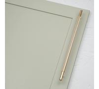 Handle & Home Knurled Brass Bar Handles and Knob - 320mm Handler