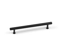 Handle & Home Matt Black Fluted 160mm Kitchen Cabinet Handle Cupboard Drawer Pull Reeded Gold Design