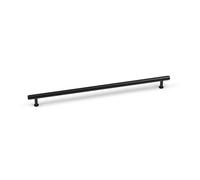 Handle & Home Matt Black Fluted 320mm Kitchen Cabinet Handle Cupboard Drawer Pull Reeded Gold Design