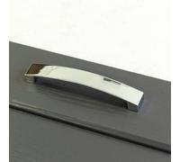Handle & Home Polished Chrome Curved Bow Handles - 128mm Handle