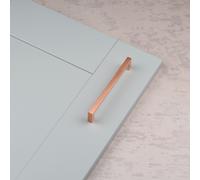 Handle & Home Satin Copper Rose Gold D Bar Handles - 160mm Handle