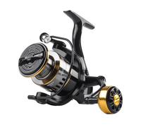 Handle Interchangeable Fishing Reel HE1000-7000 5.2:1 Gear Ratio Fishing Reel 22LBs Drag
