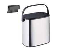 Handle Kitchen Bathroom Waste Bin Hanging Compost Rubbish Container Food Door