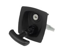 Handle Lock Compression Type Lock Industrial Cabinet Lock Engineering Square Hood T-Shaped Lock 1Pcs(Nolock)