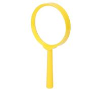 Handle Magnifying Glass, Color Plastic Handheld Magnifier for Reading Small Prints, Magnifying Glass for Soldering, Inspection, Coins, Jewelry, Nature Exploring(yellow)