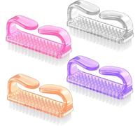 Handle Nail Brush Set Hand Cleaning Kit Reusable Scrub Brushes with U-Shaped Soft Bristles for Home Kitchen Bathroom Travel