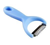 Handle Papaya Shredder Tool Stainless Steel Blade Vegetable Slicer for Salads Salad Maker Fast & Easy carrots potatoes beets cucumber (Plastic Handle)