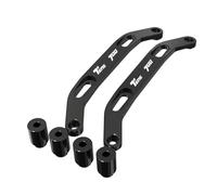 Handle part Motorcycle Rear Seat Grab Bar Handles Hand Armrest Handle Rack Accessories For Y-AMAHA Tenere700 For Rally Edition 2020-2023 2021 2022(Black- Silver)