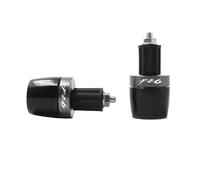 Handle Plugs Slider Handlebar Caps Motorcycle 7/8"22mm Handlebar Grips Ends Universal Handle Bar Counterweight Cap End Plugs Slider For Ya&ma&ha For FZ6 FAZER FZ6R(Gray)