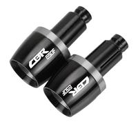 Handle Plugs Slider Motorcycle Handle Bar End Grips Caps Handlebar Grips Bar Ends Cap Counterweight Plugs Slide For CB650F CBR650F 2014-2017(Gray)