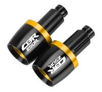 Handle Plugs Slider Motorcycle Handlebar End Caps Handlebar Grips Bar Ends Cap Plugs Slide For CBR250R 2011-2018(Yellow)