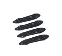 Handle Protector Compatible With BMW For F48 For F49 For F39 2016 2017 2018 2019 2020 2021 2022 Car Door Handle Cover Sticker Trim Exterior Decor Left Drive(Black A)