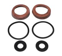 Handle Pump Replacement Leather Seal Set, Leather Seal Set For 90 Type Hand Pumps, 2 Covers And 4-O Rings, For Garden Pump Hand Pump Well Pump Seal